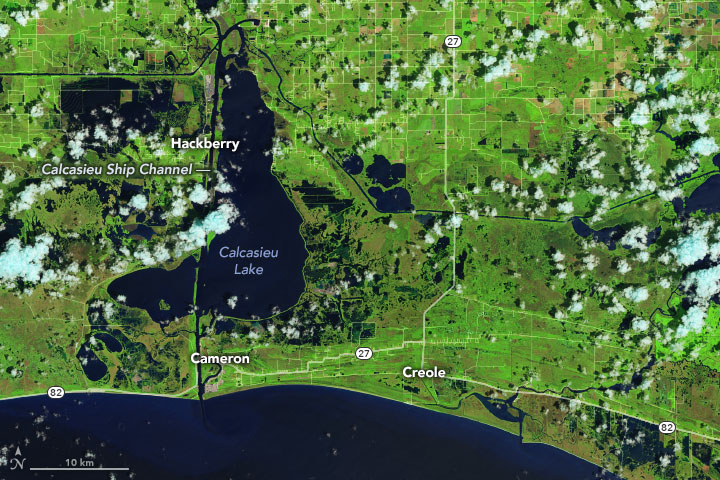 NASA Images Before Flood